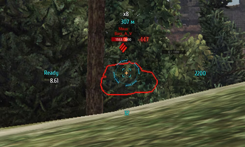 Прицел Oreshkina для World of Tanks