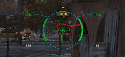 Прицел Staple для World of Tanks