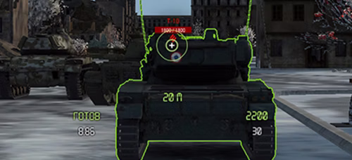 Прицел Crystal для World of Tanks