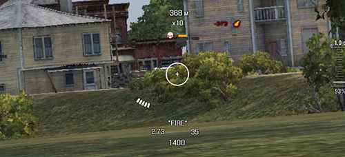 Прицел White Mini 2 для World of Tanks