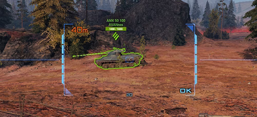 Прицел Animated 1 для World of Tanks