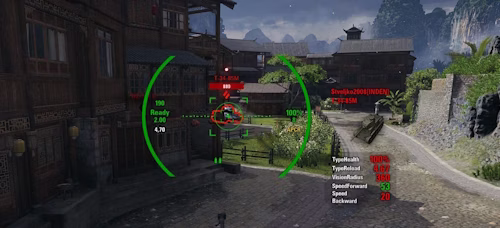 Прицел Castiel для World of Tanks/Lesta