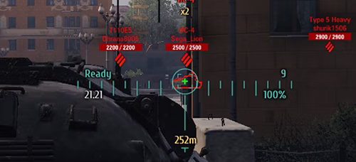 Прицел Хамелион для World of Tanks