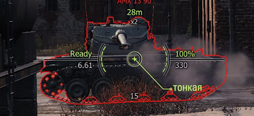 Прицел Combo для World of Tanks