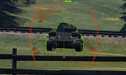 Анимированный прицел из серии Animated для World of Tanks