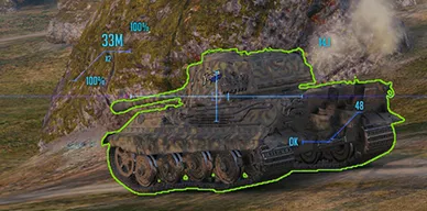 Прицел MeltyMap's для World of Tanks